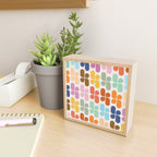 Retro Shapes Geometry Pattern Mini Art Print Gallery Image 2