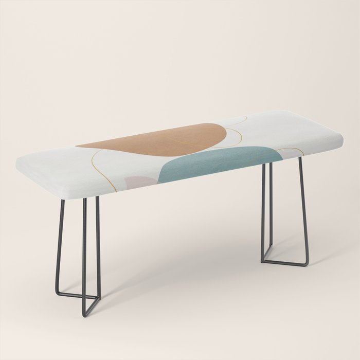 Soft Abstract Shapes 11 Bench Gallery Image 1