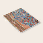 Qashqai Floral Prayer Rug circa 1870 Notebook Gallery Image 3