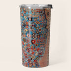 Qashqai Floral Prayer Rug circa 1870 Travel Mug Gallery Image 2