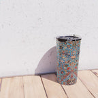 Qashqai Floral Prayer Rug circa 1870 Travel Mug Gallery Image 4