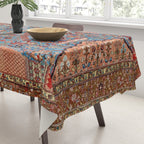 Qashqai Floral Prayer Rug circa 1870 Tablecloth Gallery Image 3