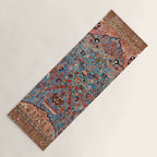 Qashqai Floral Prayer Rug circa 1870 Yoga Mat Gallery Image 1