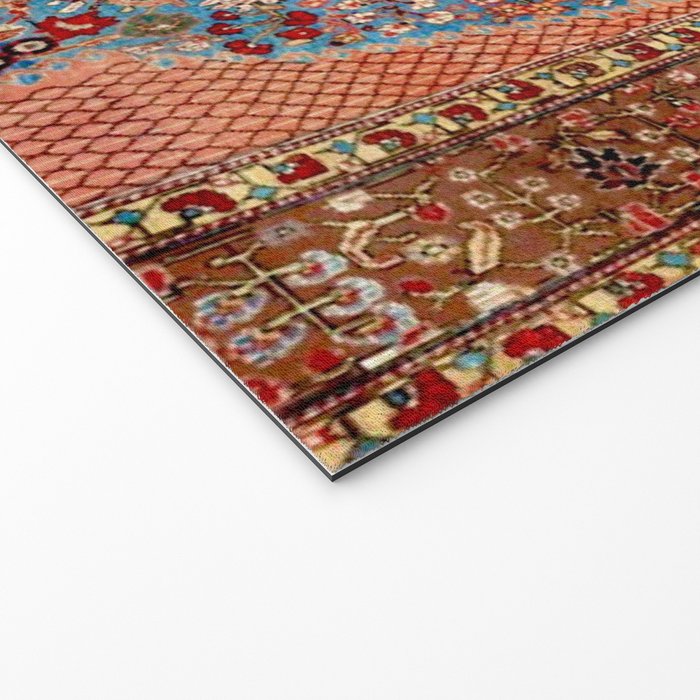 Qashqai Floral Prayer Rug circa 1870 Welcome Mat Gallery Image 2