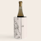 Falling Flowers lines Wine Chiller Gallery Image 3