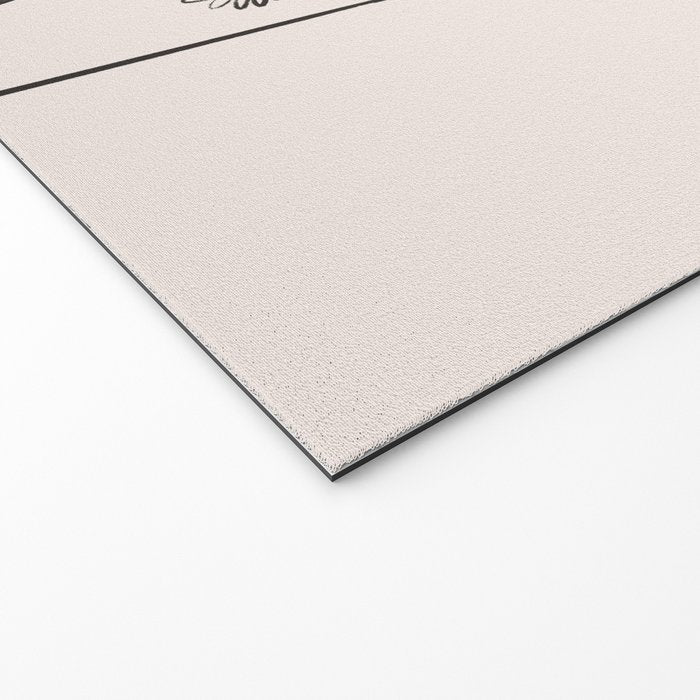 Falling Flowers lines Welcome Mat Gallery Image 2