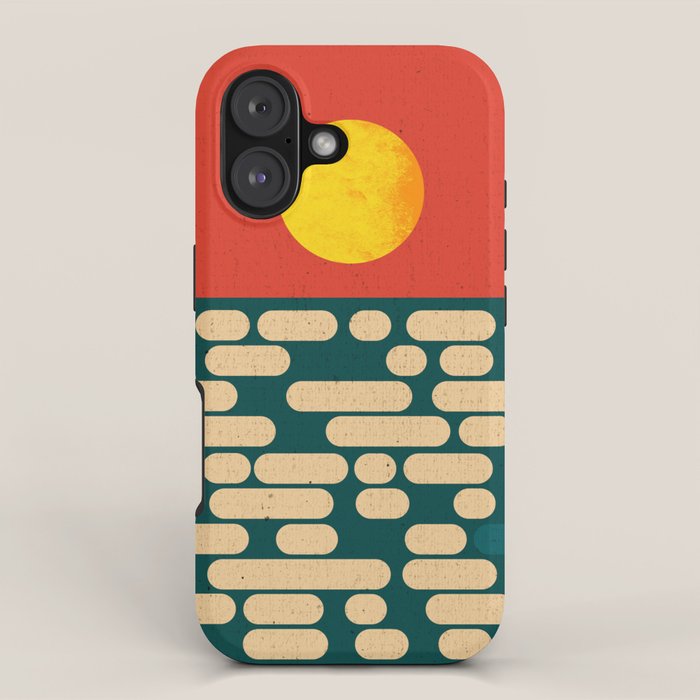 Sun Over The Sea - Afternoon iPhone Case Gallery Image 1