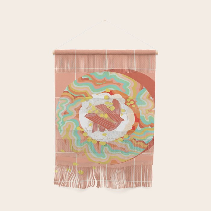 Marble Plate Pink Wall Hanging Gallery Image 1