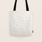 Little Stars Cream & Peach Tote Bag Gallery Image 1