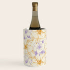 Colorful tropical hibiscus flower art pattern Wine Chiller Gallery Image 2