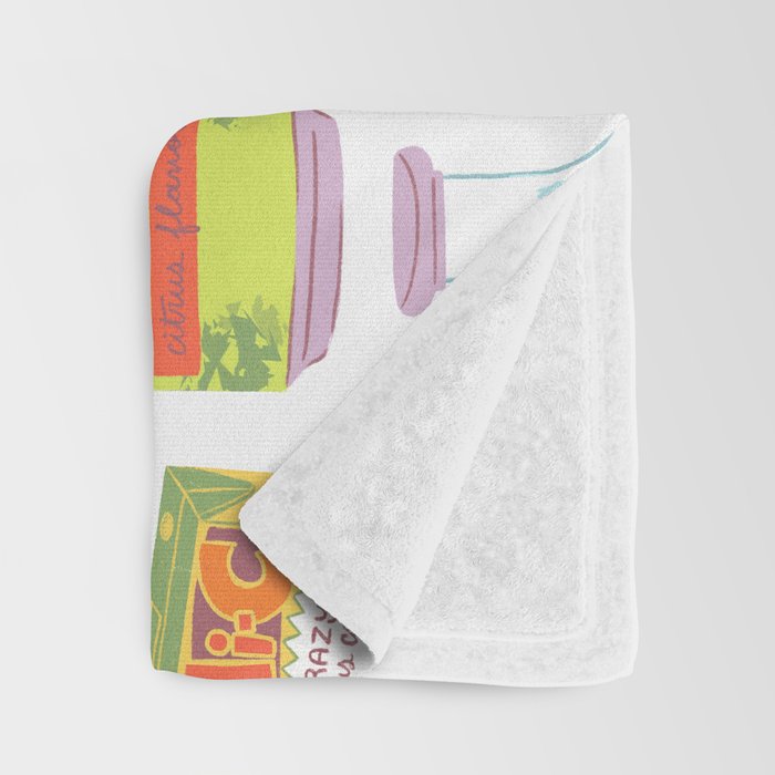 90s Drinks Throw Blanket Gallery Image 3