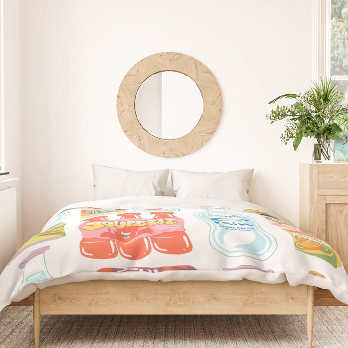 90s Drinks Duvet Cover Gallery Image 3