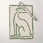 The Dog Waits Wrapping Paper Gallery Image 1