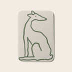 The Dog Waits Bath Mat Gallery Image 1