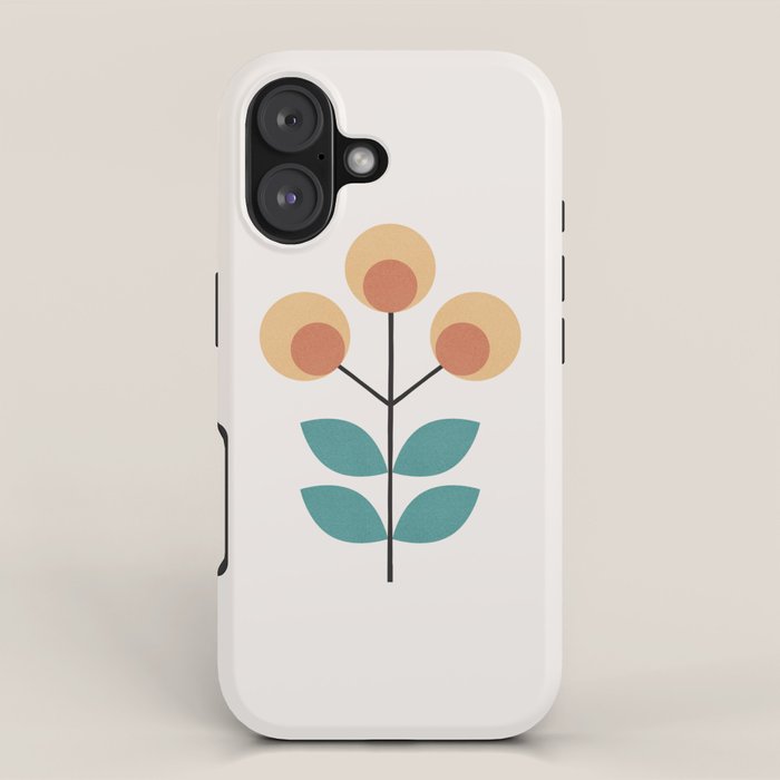 Retro Flower 1-1 iPhone Case Gallery Image 1