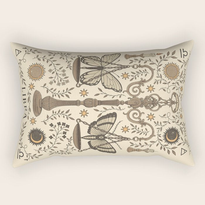 Libra, The Scales Rectangular Pillow Gallery Image 2