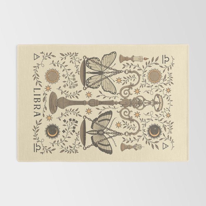 Libra, The Scales Rug Gallery Image 2