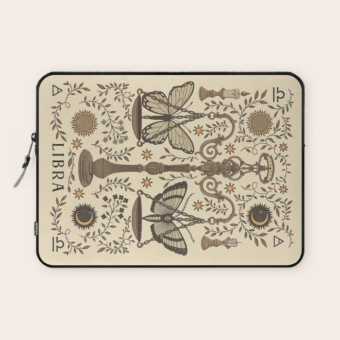 Libra, The Scales Laptop Sleeve Gallery Image 1