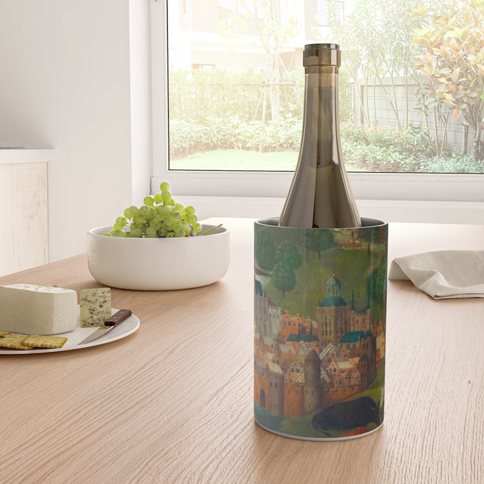 The Saint Elizabethâs Day Flood (c. 1490 - c. 1495) by Master of the St Elizabeth Panels  Wine Chiller Gallery Image 4