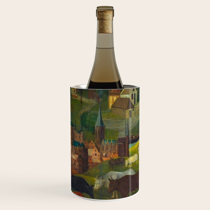 The Saint Elizabethâs Day Flood (c. 1490 - c. 1495) by Master of the St Elizabeth Panels  Wine Chiller Gallery Image 3