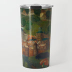The Saint Elizabethâs Day Flood (c. 1490 - c. 1495) by Master of the St Elizabeth Panels  Travel Mug Gallery Image 1
