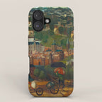 The Saint Elizabethâs Day Flood (c. 1490 - c. 1495) by Master of the St Elizabeth Panels  iPhone Case Gallery Image 1