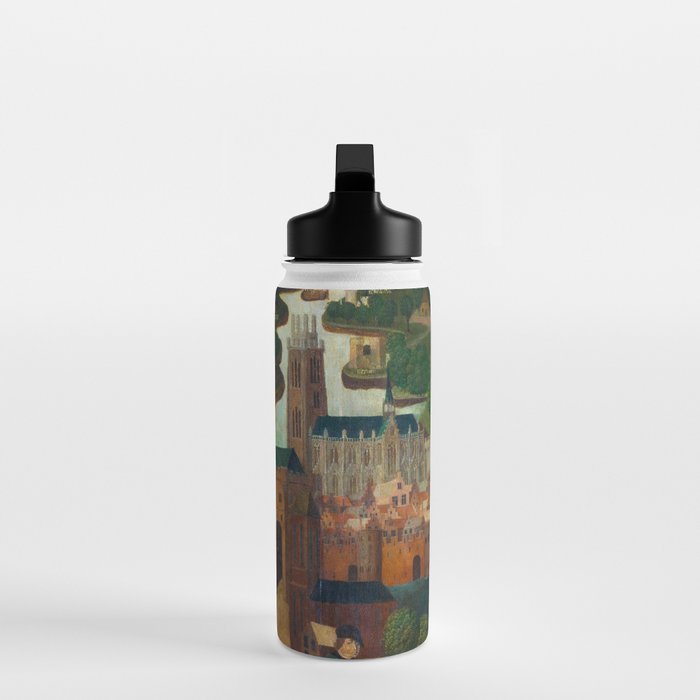 The Saint Elizabethâs Day Flood (c. 1490 - c. 1495) by Master of the St Elizabeth Panels  Water Bottle Gallery Image 3