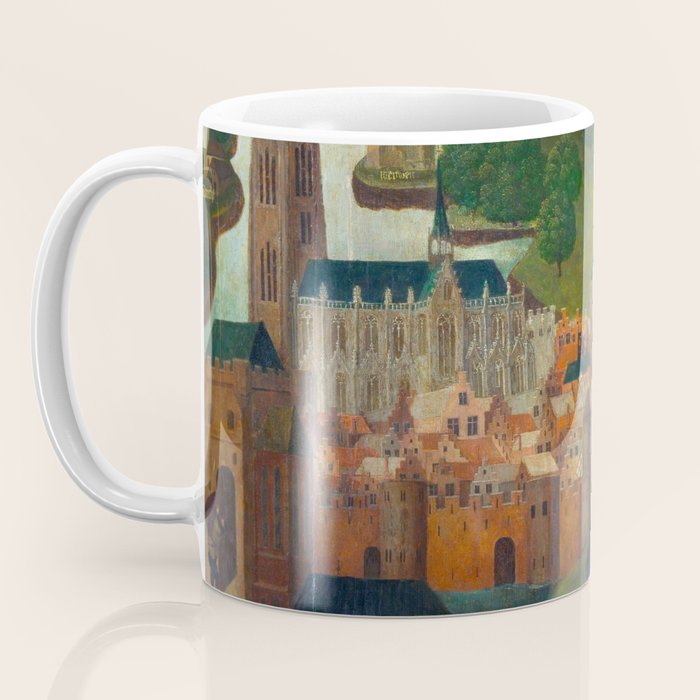 The Saint Elizabethâs Day Flood (c. 1490 - c. 1495) by Master of the St Elizabeth Panels  Coffee Mug Gallery Image 3