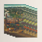 The Saint Elizabethâs Day Flood (c. 1490 - c. 1495) by Master of the St Elizabeth Panels  Wrapping Paper Gallery Image 3