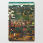 The Saint Elizabethâs Day Flood (c. 1490 - c. 1495) by Master of the St Elizabeth Panels  Cutting Board Gallery Image 1