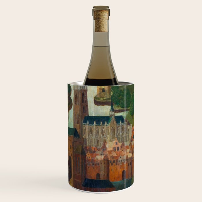 The Saint Elizabethâs Day Flood (c. 1490 - c. 1495) by Master of the St Elizabeth Panels  Wine Chiller Gallery Image 2