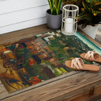 The Saint Elizabethâs Day Flood (c. 1490 - c. 1495) by Master of the St Elizabeth Panels  Outdoor Rug Gallery Image 2