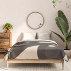Abstract line art eyes 10 Comforter Gallery Image 3