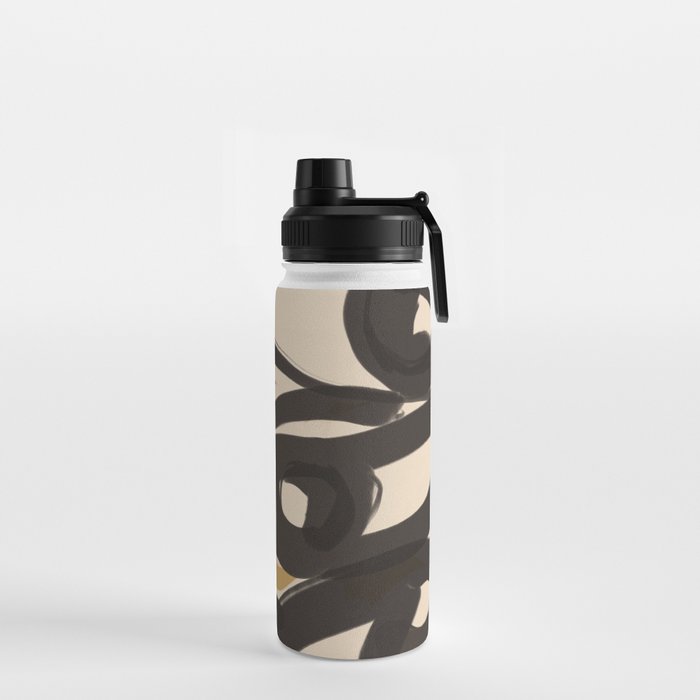 Abstract line art eyes 10 Water Bottle Gallery Image 2