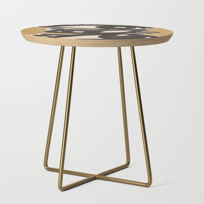 Abstract line art eyes 10 Side Table Gallery Image 1