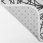 Flower of life sacred geometry Bath Mat Gallery Image 2