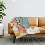 Tropical Geometry 9 Throw Blanket Gallery Image 1