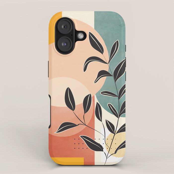 Tropical Geometry 9 iPhone Case Gallery Image 1