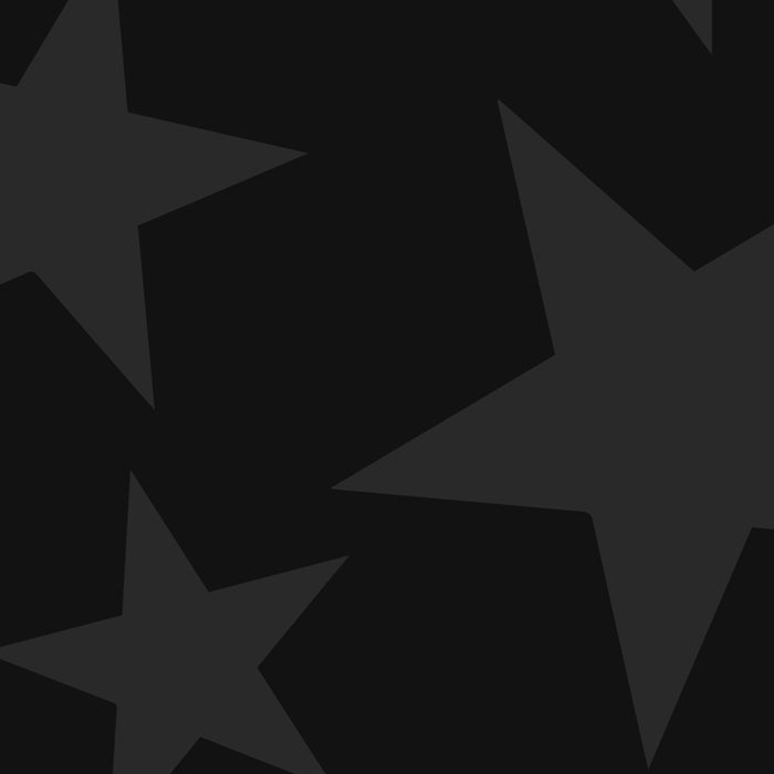 Stealth Grey and Jet Black Big Ol' Stars Coffee Mug Gallery Image 2