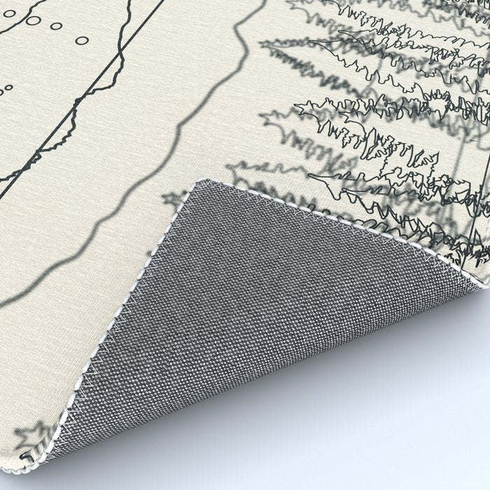 Minimal Line Mountain Beauty II Rug Gallery Image 4