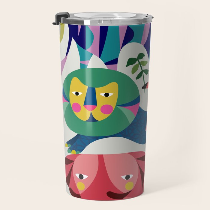 Safari Animals  Travel Mug Gallery Image 3