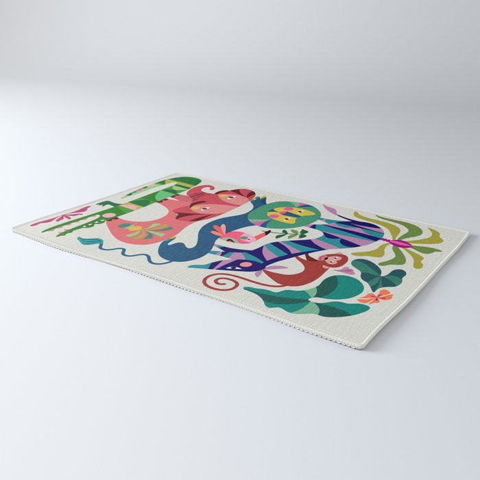 Safari Animals  Rug Gallery Image 3