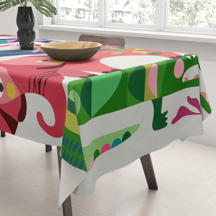 Safari Animals  Tablecloth Gallery Image 3