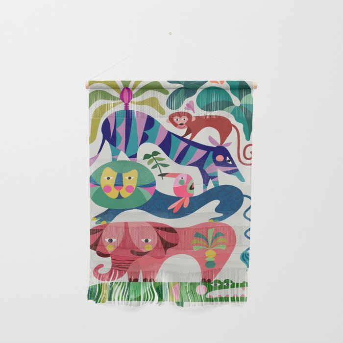 Safari Animals  Wall Hanging Gallery Image 1