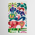 Safari Animals  Tablecloth Gallery Image 2