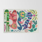 Safari Animals  Rug Gallery Image 2