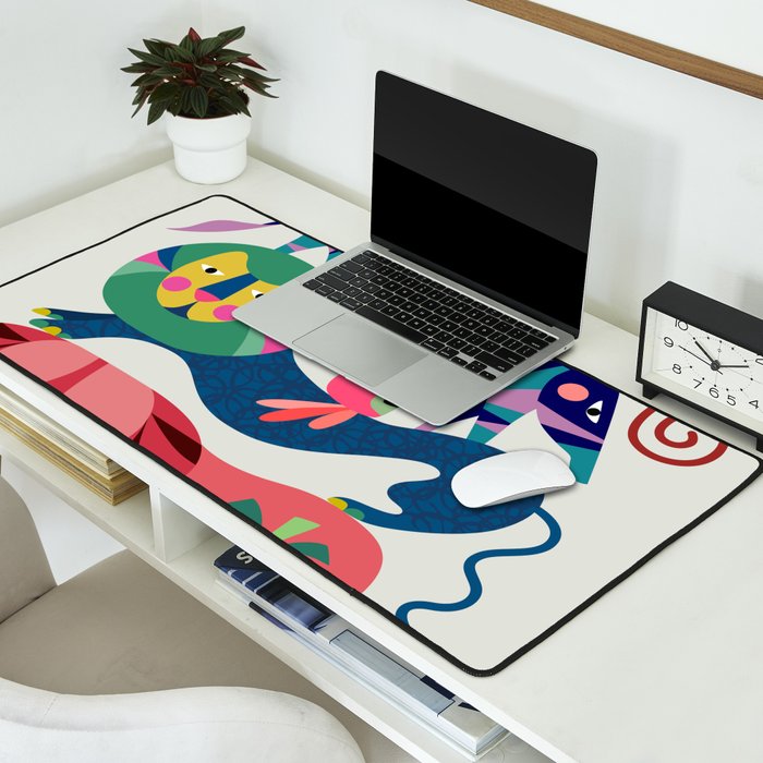 Safari Animals  Desk Mat Gallery Image 2