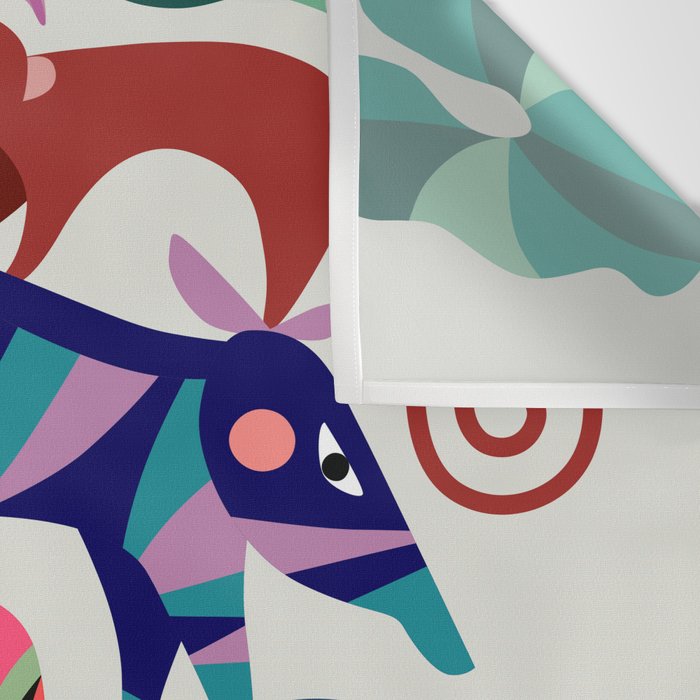 Safari Animals  Wall Tapestry Gallery Image 3