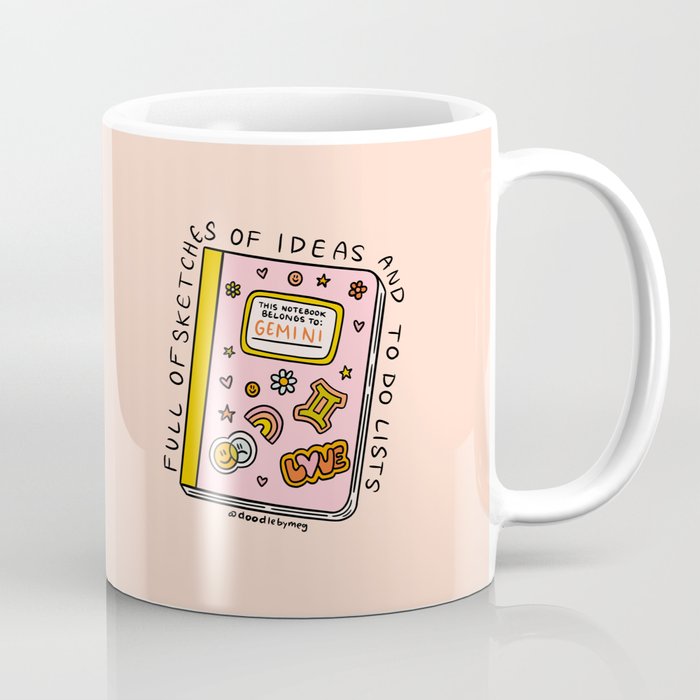 Gemini Notebook Coffee Mug Gallery Image 1