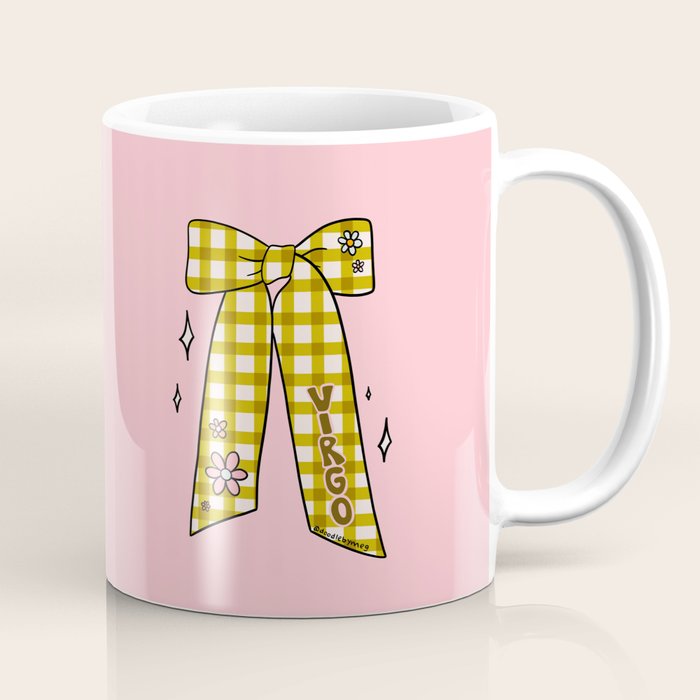 Virgo Bow Coffee Mug Gallery Image 1